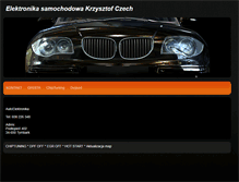 Tablet Screenshot of elektronikasamochodowa.com.pl
